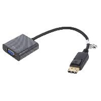 Connectique - Alimentation Adaptateur DisplayPort 1.1 vers D-Sub 0.15m noir