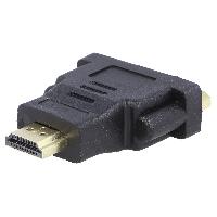 Connectique - Alimentation Adaptateur DVI-I femelle vers HDMI male noir