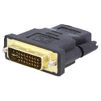 Connectique - Alimentation Adaptateur DVI-I male vers HDMI femelle noir