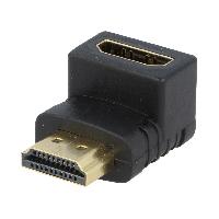 Connectique - Alimentation Adaptateur HDMI femelle 270 degres vers HDMI male noir
