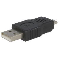 Connectique - Alimentation Adaptateur USB 2.0 USB A male vers USB B micro male