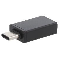 Connectique - Alimentation Adaptateur USB 3.0 USB A femelle vers USB C male noir Cablexpert