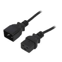 Connectique - Alimentation Cable alimentation C19 femelle vers C20 male 1.8m