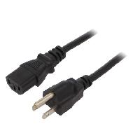 Connectique - Alimentation Cable C13 femelle vers JIS 8303 2m