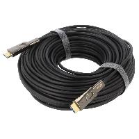 Connectique - Alimentation Cable HDCP 2.2 HDMI 2.0 male 40m noir