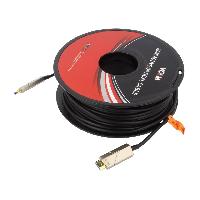 Connectique - Alimentation Cable HDCP 2.2 HDMI 2.0 male des deux cotes 40m noir