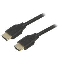 Connectique - Alimentation Cable HDCP 2.2 HDMI 2.1 male des deux cotes 1m noir