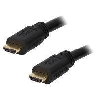 Connectique - Alimentation Cable HDMI 1.4 male des deux cotes 15m - Noir