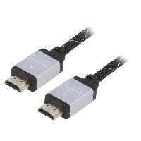 Connectique - Alimentation Cable HDMI 1.4 male des deux cotes 5m noir
