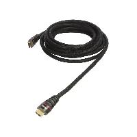 Connectique - Alimentation Cable HDMI 1.4 male des deux cotes 5m noir