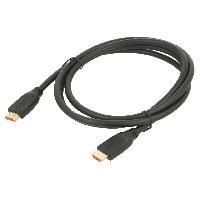 Connectique - Alimentation Cable HDMI 2.0 male des deux cotes 1.8m noir