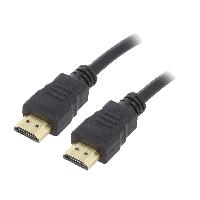 Connectique - Alimentation Cable HDMI 2.0 male des deux cotes 4.5m noir