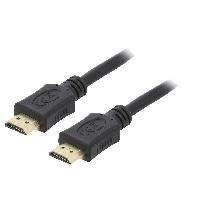 Connectique - Alimentation Cable HDMI 2.0 male des deux cotes 4.5m noir