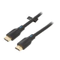 Connectique - Alimentation Cable HDMI 2.1 prise male des deux cotes UHD 4K 3D 3m - Noir