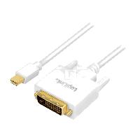 Connectique - Alimentation Cable mini DisplayPort 1.2 vers DVI 4K UHD 3m - Blanc