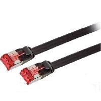Connectique - Alimentation Cable plat RJ45 cat6 blinde UFTP 1m