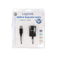 Connectique - Alimentation Cable repeteur actif USB A 2.0 male USB A 1.1 femelle - 5m