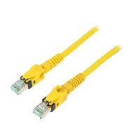 Connectique - Alimentation Cable reseau RJ45 male S-FTP Cat 6a jaune - 3m