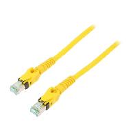 Connectique - Alimentation Cable reseau RJ45 male S-FTP cat 6a jaune - 5m