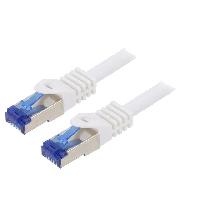 Connectique - Alimentation Cable reseau RJ45 Male S-FTP Cat6a - 0.5m
