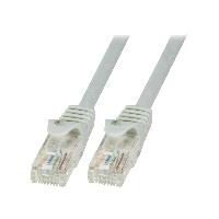 Connectique - Alimentation Cable reseau RJ45 male U-UTP Cat.6 gris- 0.25m Connectique - Alimentation Cable reseau RJ45 male U-UTP Cat.6 gris- 0.25m