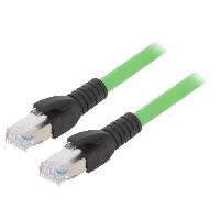 Connectique - Alimentation Cable reseau RJ45 male X2 Cat 5e - 600mm