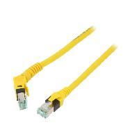 Connectique - Alimentation Cable reseau RJ45 Prise male SFTP Cat 6 jaune 2m - 1 prise RJ45 mobile Connectique - Alimentation Cable reseau RJ45 Prise male SFTP Cat 6 jaune 2m - 1 prise RJ45 mobile