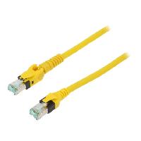 Connectique - Alimentation Cable reseau RJ45 Prise male SFTP Cat 6 jaune 7.5m - 1 prise RJ45 mobile Connectique - Alimentation Cable reseau RJ45 Prise male SFTP Cat 6 jaune 7.5m - 1 prise RJ45 mobile