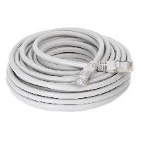 Connectique - Alimentation Cable RJ45 CONTINENTAL EDISON cat.6 blinde FTP 15m
