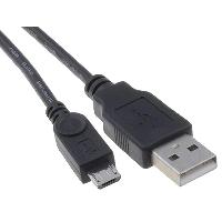 Connectique - Alimentation Cable USB 2.0 Type A Male vers Micro USB Male 1m