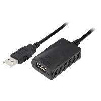 Connectique - Alimentation Cable USB 2.0 USB A femelle vers USB A male 5m 480Mbps