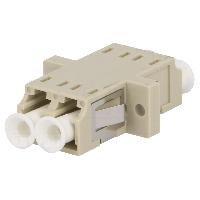 Connectique - Alimentation Connecteur en fibre optique femelle - Beige