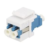 Connectique - Alimentation Connecteur en fibre optique femelle - Bleu