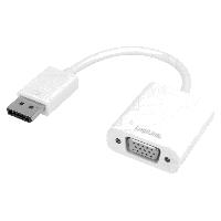 Connectique - Alimentation Convertisseur DisplayPort 1.2 vers VGA 15cm - Blanc