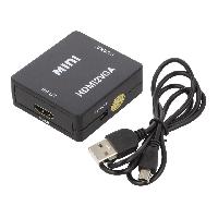 Connectique - Alimentation Convertisseur HDMI 1.3 femelle Full HD noir Connectique - Alimentation Convertisseur HDMI 1.3 femelle Full HD noir