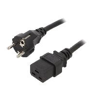 Connectique - Alimentation Cordon d'alimentation 16A 250V 1.8m - Noir