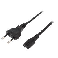 Connectique - Alimentation Cordon d'alimentation 2.5A 250V 3m - Noir