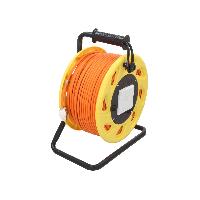 Connectique - Alimentation Cordon S-FTP Cat7a 90m - orange Connectique - Alimentation Cordon S-FTP Cat7a 90m - orange
