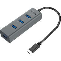 Connectique - Alimentation i-tec - USB-C Métal 4-Port USB HUB