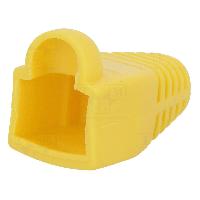 Connectique - Alimentation Isolation de prise RJ45 5.8mm - Jaune