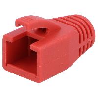 Connectique - Alimentation Isolation de prise RJ45 8mm Rouge
