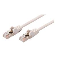 Connectique - Alimentation Nedis Cable reseau RJ-45 -M- pour RJ-45 -M- 15 m SF-UTP CAT 5e moule. rond gris