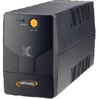 Connectique - Alimentation Onduleur X1 EX 700 - Offre une protection électrique des PC et informatique des TPE/PME contre les problemes d'alimentation