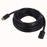 Connectique - Alimentation Rallonge HDMI Femelle vers Male 1m Connectique - Alimentation Rallonge HDMI Femelle vers Male 1m