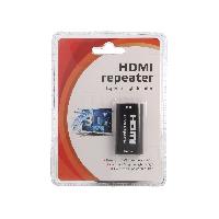 Connectique - Alimentation Repeteur HDMI 1.4 femelle des deux cotes noir Connectique - Alimentation Repeteur HDMI 1.4 femelle des deux cotes noir