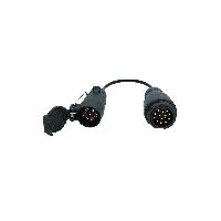 Connectique Remorque Rallonge 60Cm Pour Remorque 7 Broches Male-13 Broches Femelle