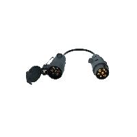 Connectique Remorque Rallonge 60Cm Pour Remorque 7 Broches Male-7 Broches Femelle