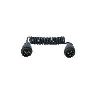 Connectique Remorque Rallonge Spirale 3 Metres Pour Remorque 13 Broches Male-13 Broches Male Connectique Remorque Rallonge Spirale 3 Metres Pour Remorque 13 Broches Male-13 Broches Male