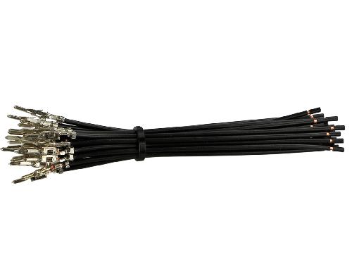 Fiche ISO Universelles Connexion Molex Mini Fit-m- avec cable de 10 cm. noir
