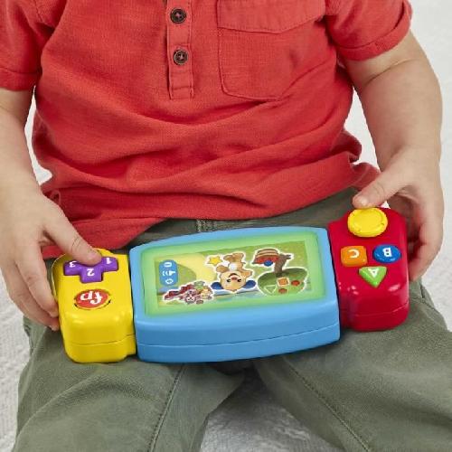 Table Activite - Jouet D'activite Console d'apprentissage Fisher-Price Tourni - Jouet d'éveil interactif pour bébé de 9 mois et plus